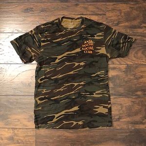 Anti Social Social Club Camo T-shirt